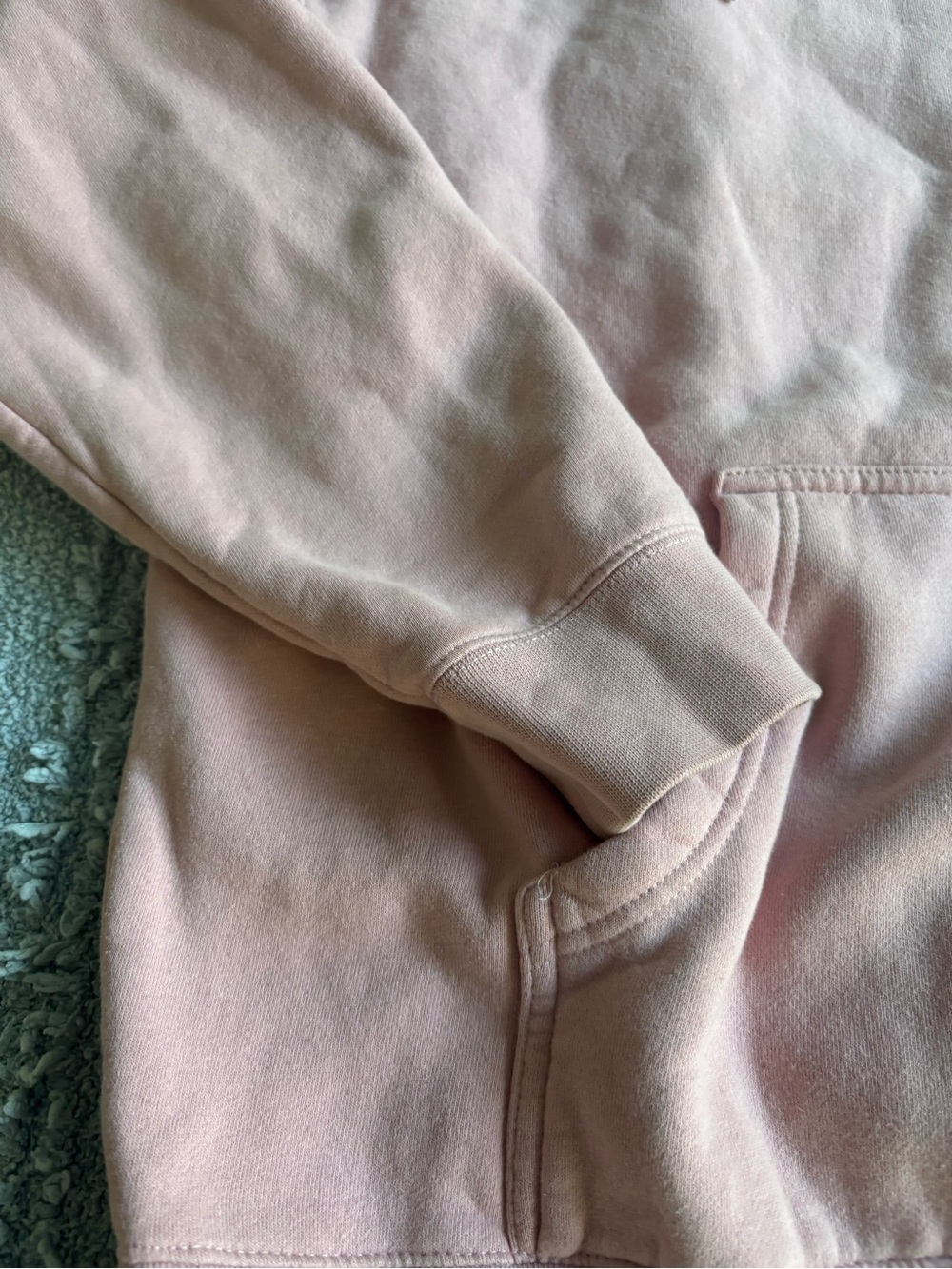 Glossier Soft Pink Classic Logo Hoodie - Picture 6 of 10